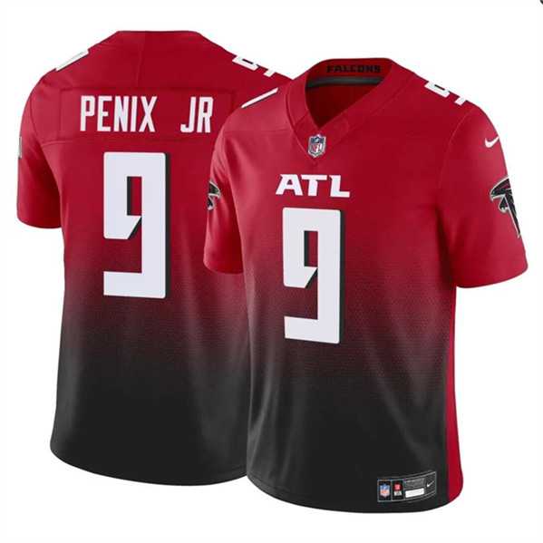 Men & Women & Youth Atlanta Falcons #9 Michael Penix Jr Red Black 2024 Draft F.U.S.E. Vapor Untouchable Limited Stitched Jersey,We sell and wholesale Men & Women & Youth Atlanta Falcons #9 Michael Penix Jr Red Black 2024 Draft F.U.S.E. Vapor Untouchable Limited Stitched Jersey on line form chian!